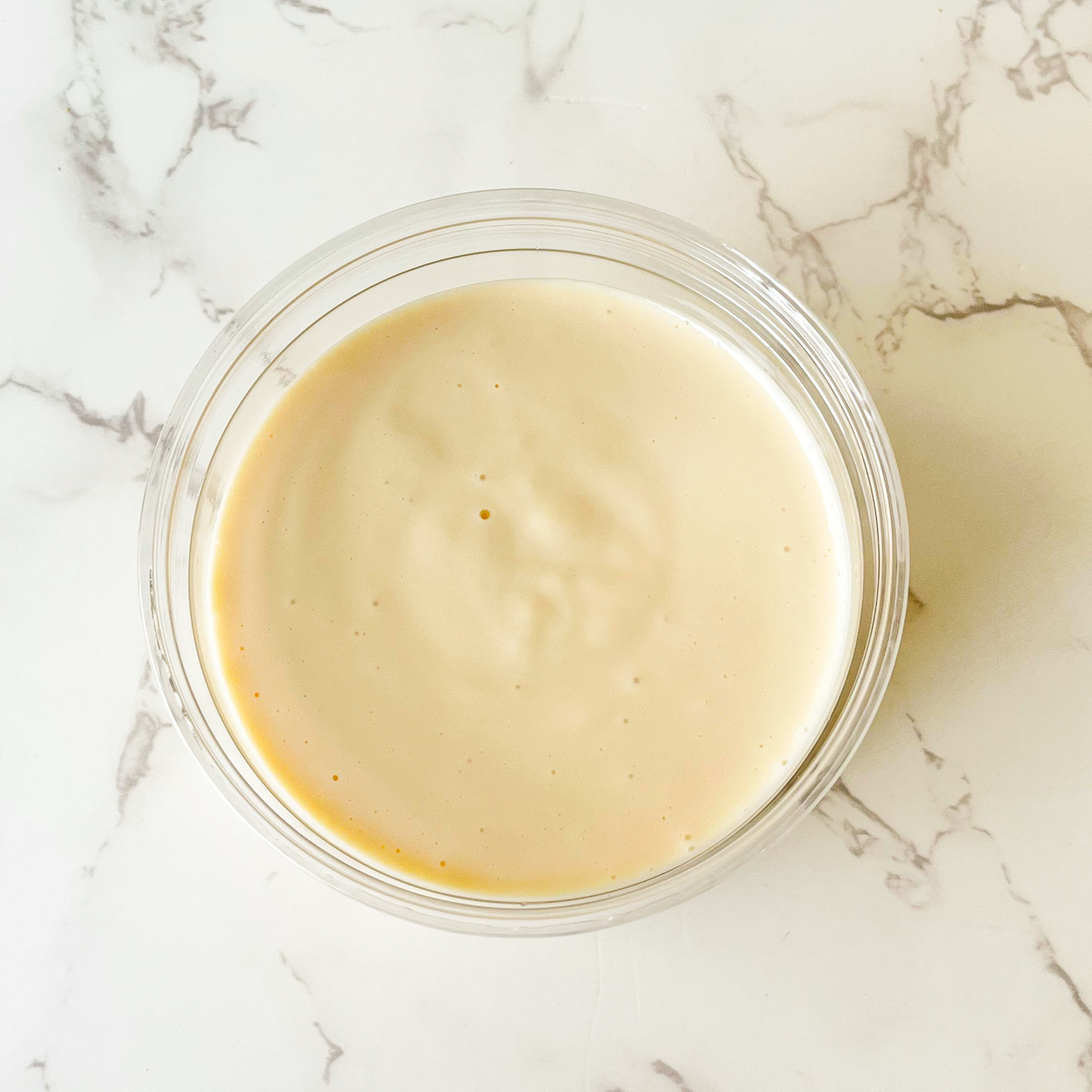 Jar of Pastry Cream
