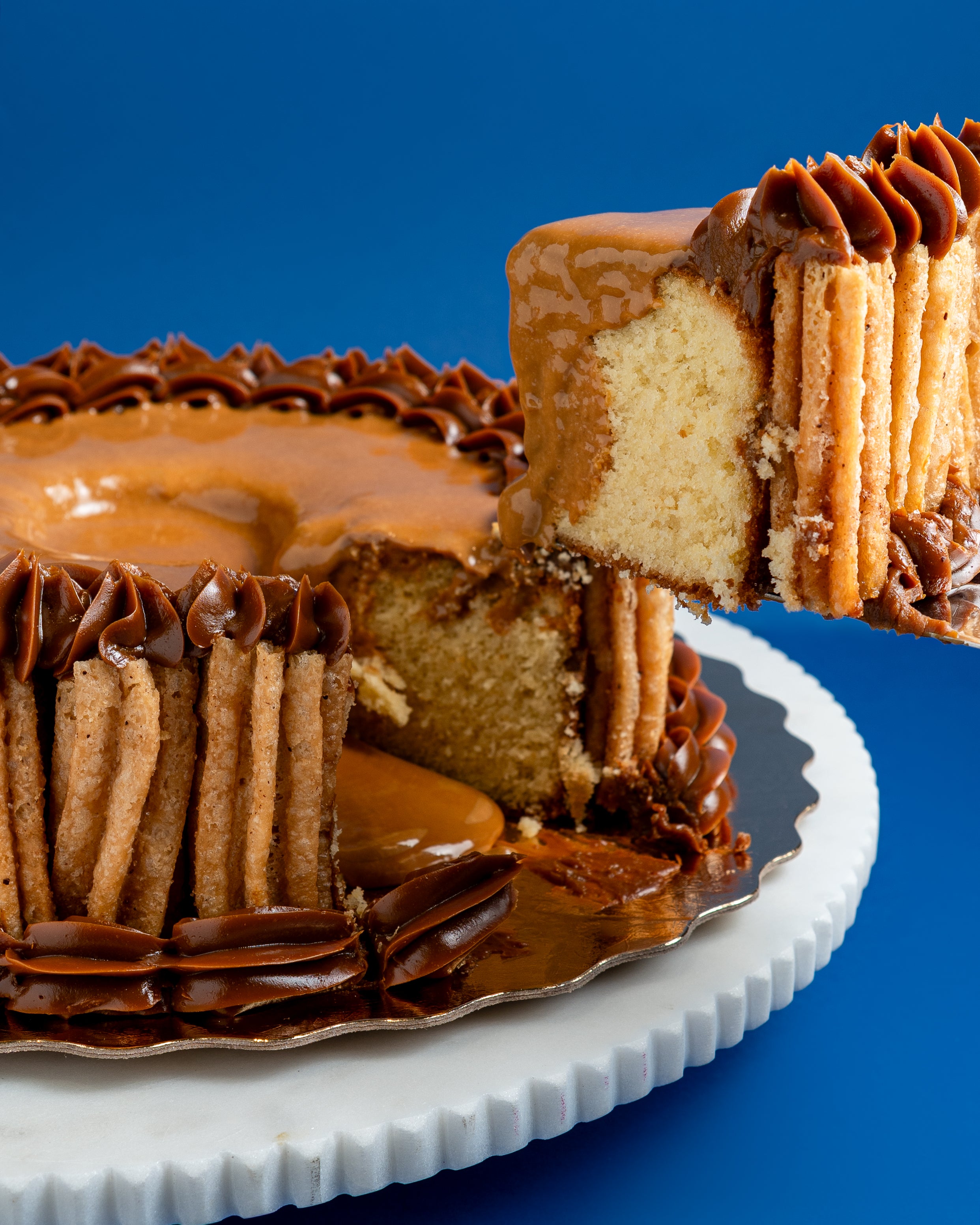 Dulce de Leche Churro Cake USA