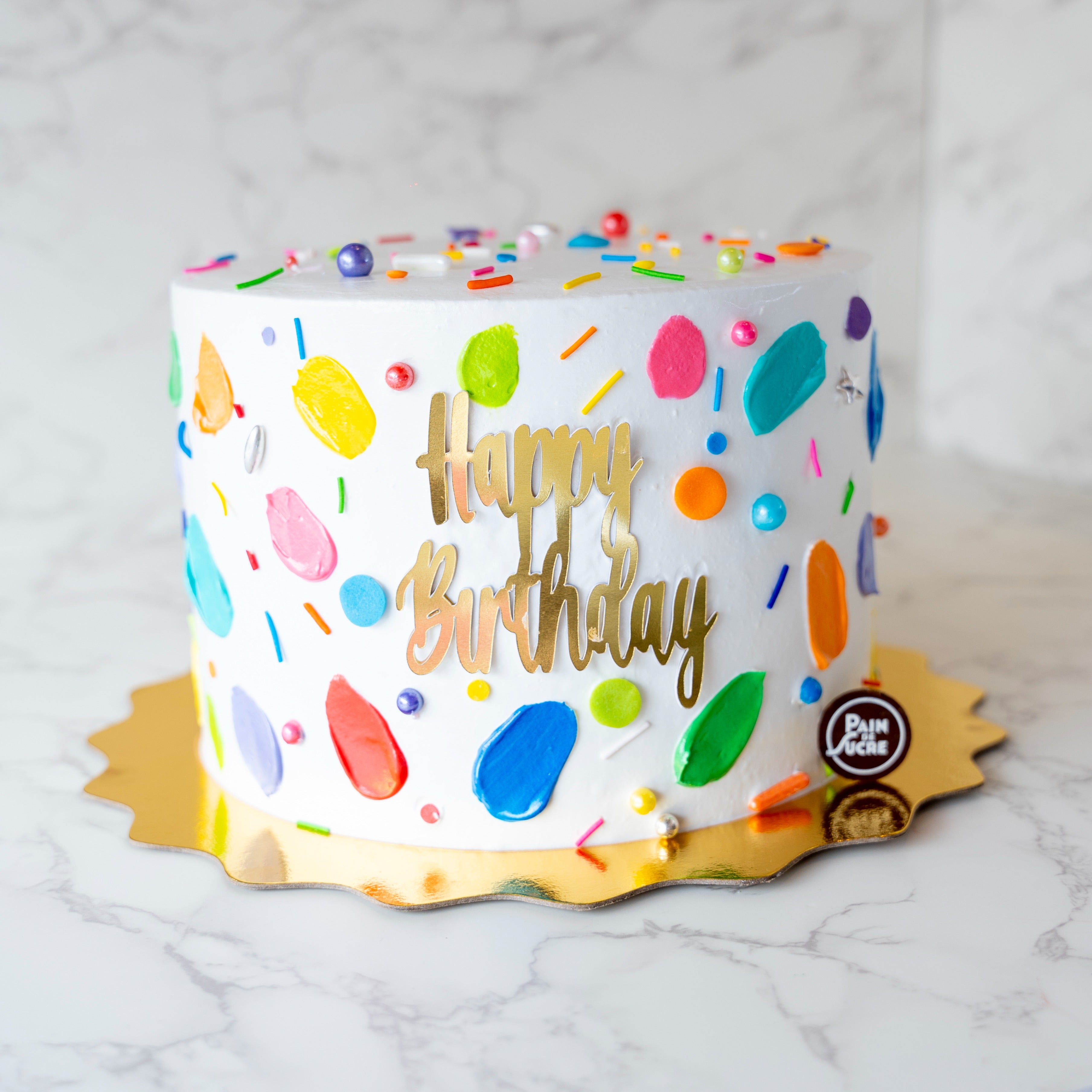 Confetti Birthday Cake