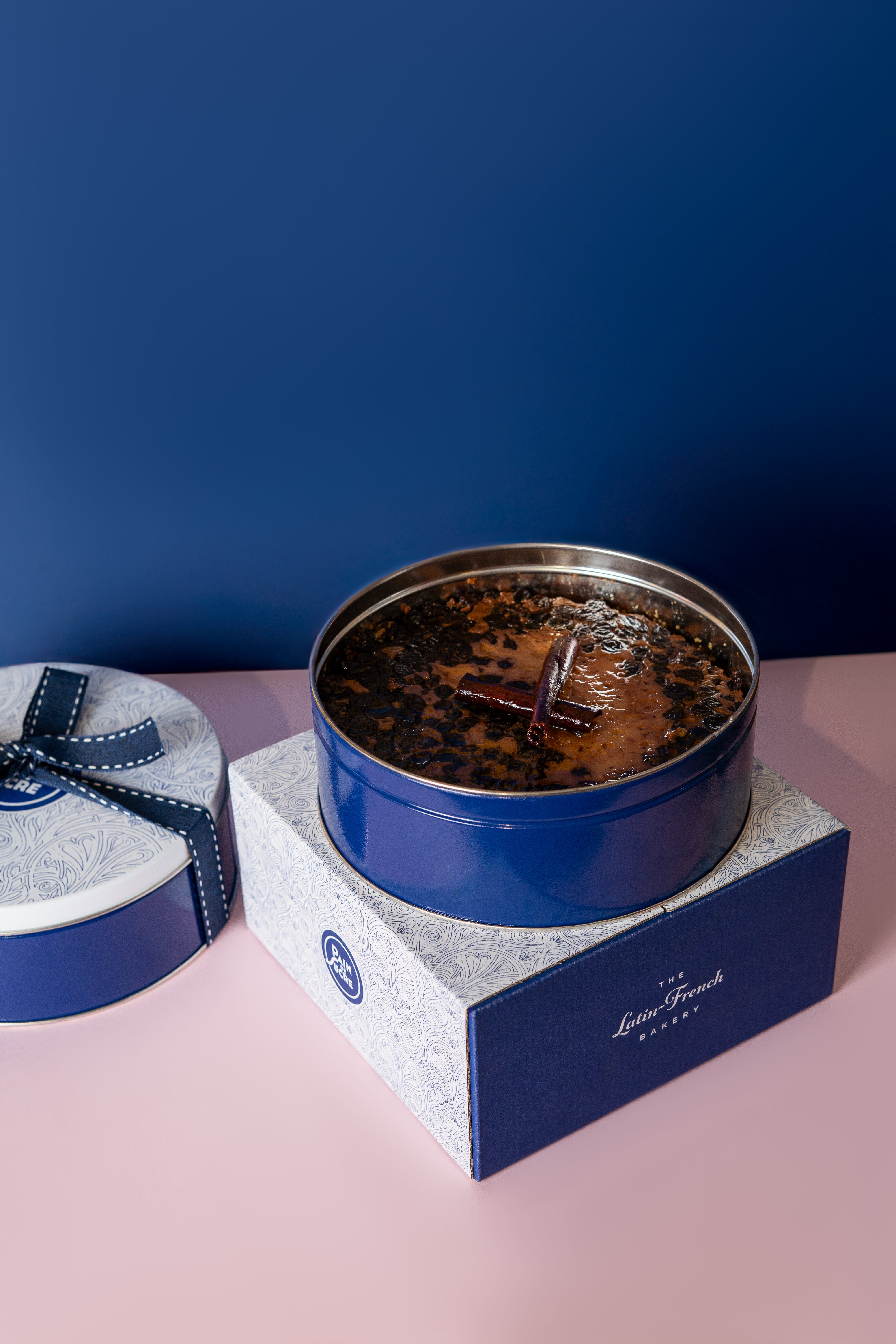 Bread Pudding with Plums