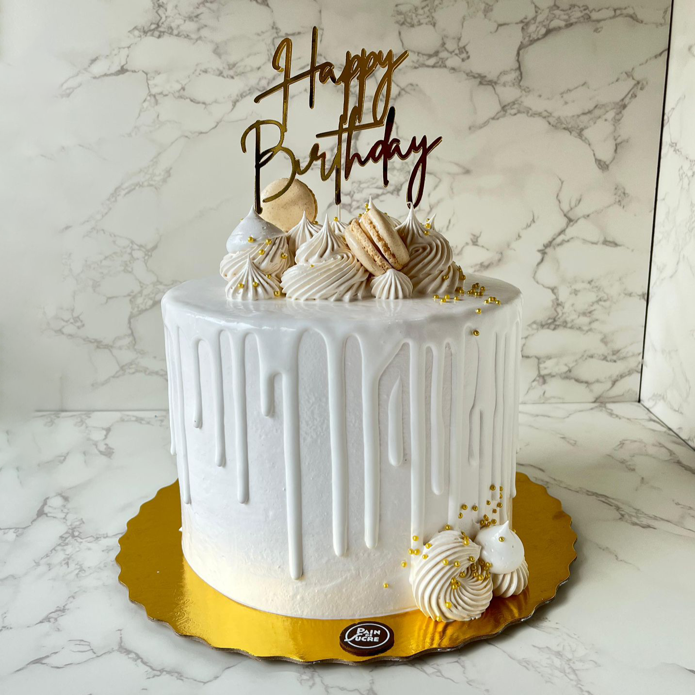 Drip Birthday Cake