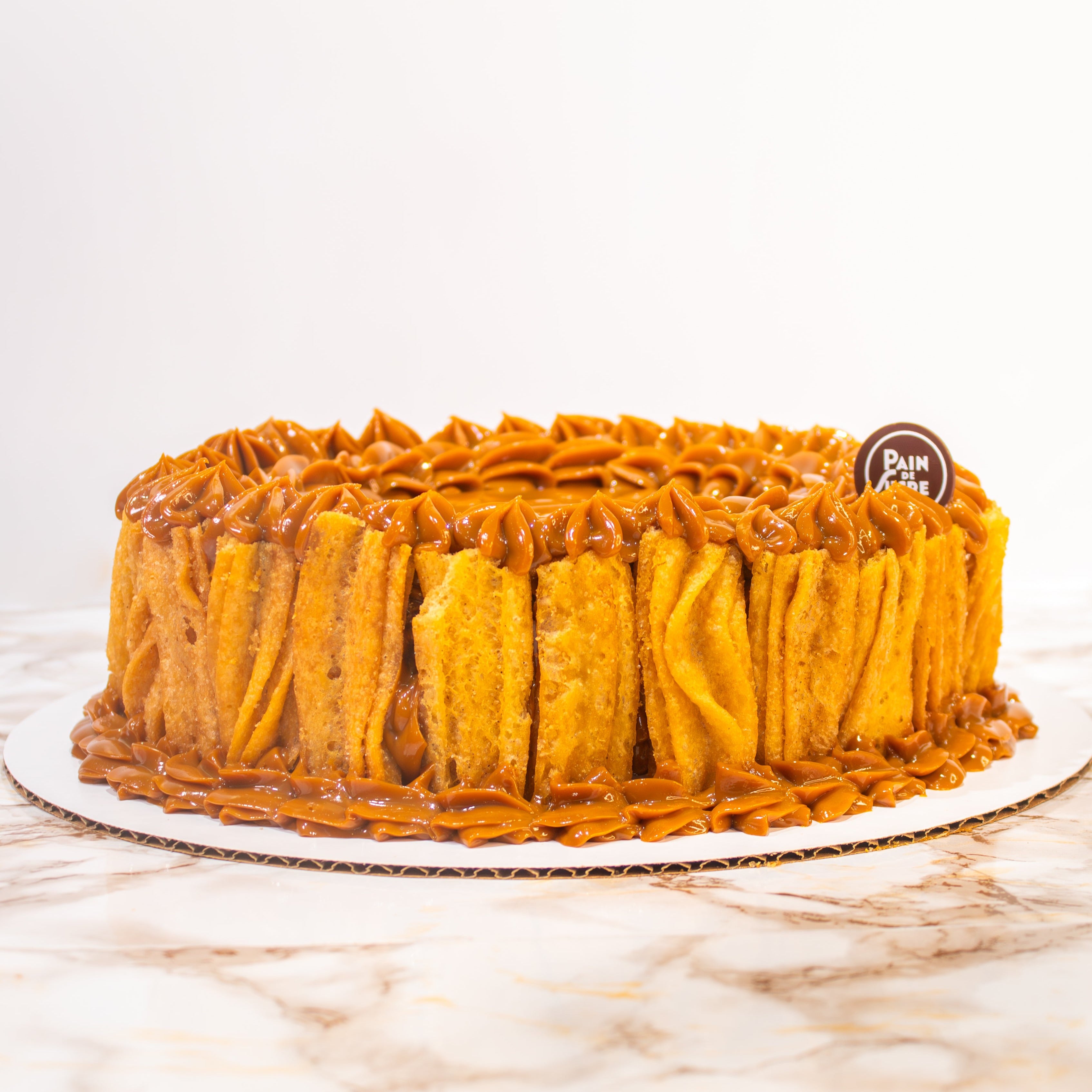 Dulce de Leche Churros Cake